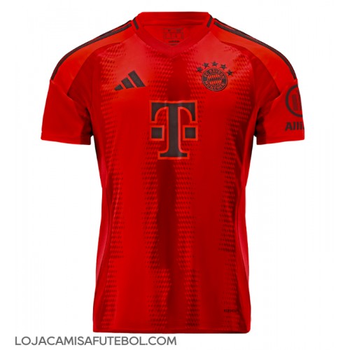 Camisa de Futebol Bayern Munich Equipamento Principal 2024-25 Manga Curta